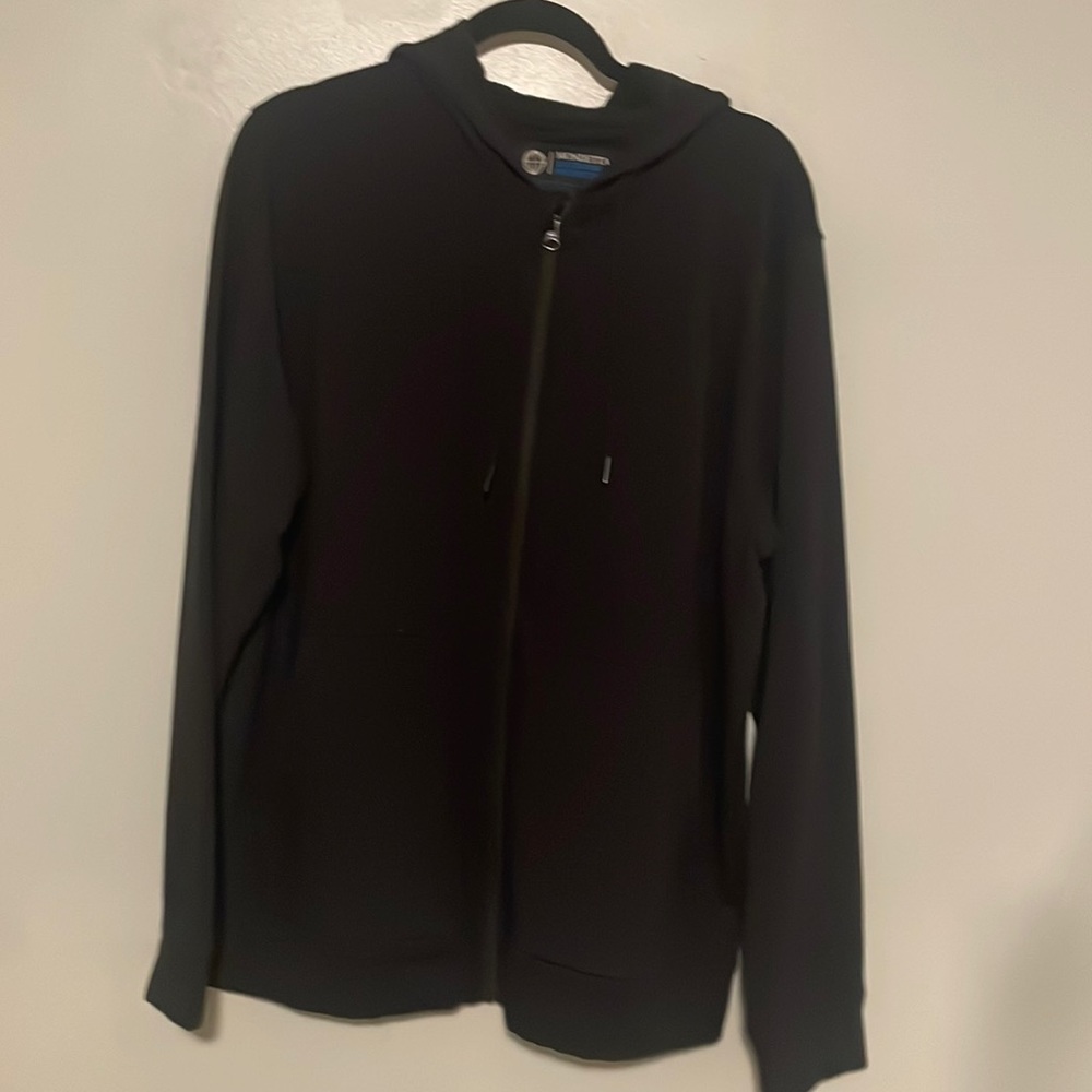 Mondetta Outdoor Project Men’s Large Black Zip Hoodie w/ 2 pockets